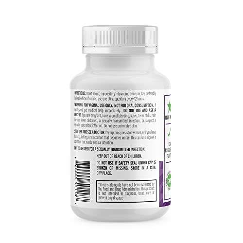 NewLife Naturals Boric Acid Suppositories for Women - 600mg NewLife Naturals