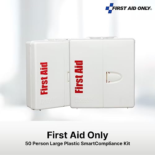 First Aid Only 1000-FAE-0103 50-Person SmartCompliance OSHA First Aid Kit First Aid Only