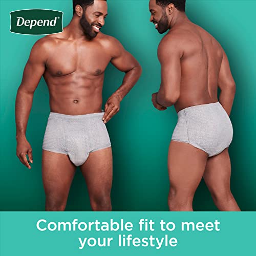 Depend Fresh Protection Adult Incontinence Underwear for Men Depend