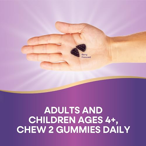 Nature's Way Sambucus Elderberry Immune Gummies, Daily Immune Support Nature's Way
