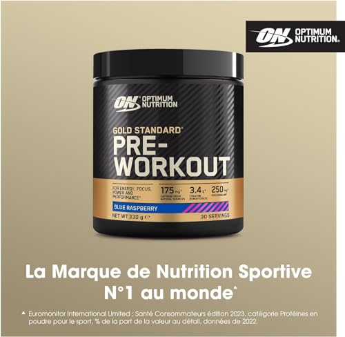 Optimum Nutrition Gold Standard Pre Workout Powder, Energy Drink with Creatine Optimum Nutrition
