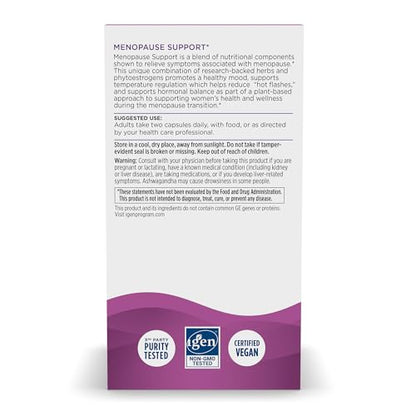 Nordic Naturals Menopause Support -Unflavored - 60 Capsules - Women’s Hormone-Support Supplement
