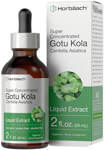 Gotu Kola Extract | 2 fl oz | Alcohol Free | Super Concentrated Liquid Herb Supplement
