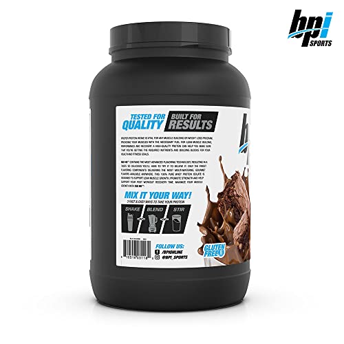 BPI Sports Iso Hd – 100% Whey Protein isolates – Muscle Growth, Recovery, Weight Loss, BPI Sports