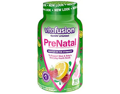 Vitafusion Prenatal Gummy Vitamins, 90 Count (Pack of 2)