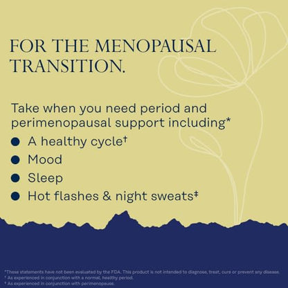 Solaray Perimenopause her Life Stages - Perimenopause Supplements Women - Hot Flashes