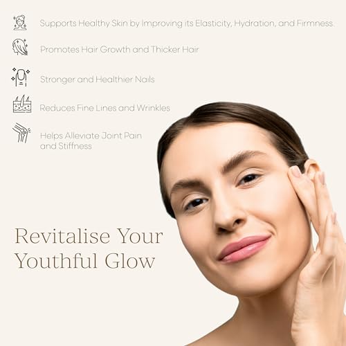 Pure Hydrolysed Marine Collagen Capsules 2400mg - Collagen Tablets High Strength Collagen Nature's Selection