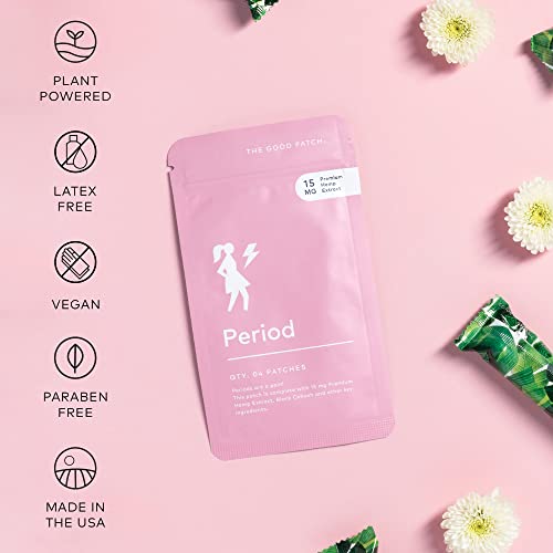 The Good Patch Menstrual and Period Support - Sustained Release Plant Powered Period Patch The Good Patch
