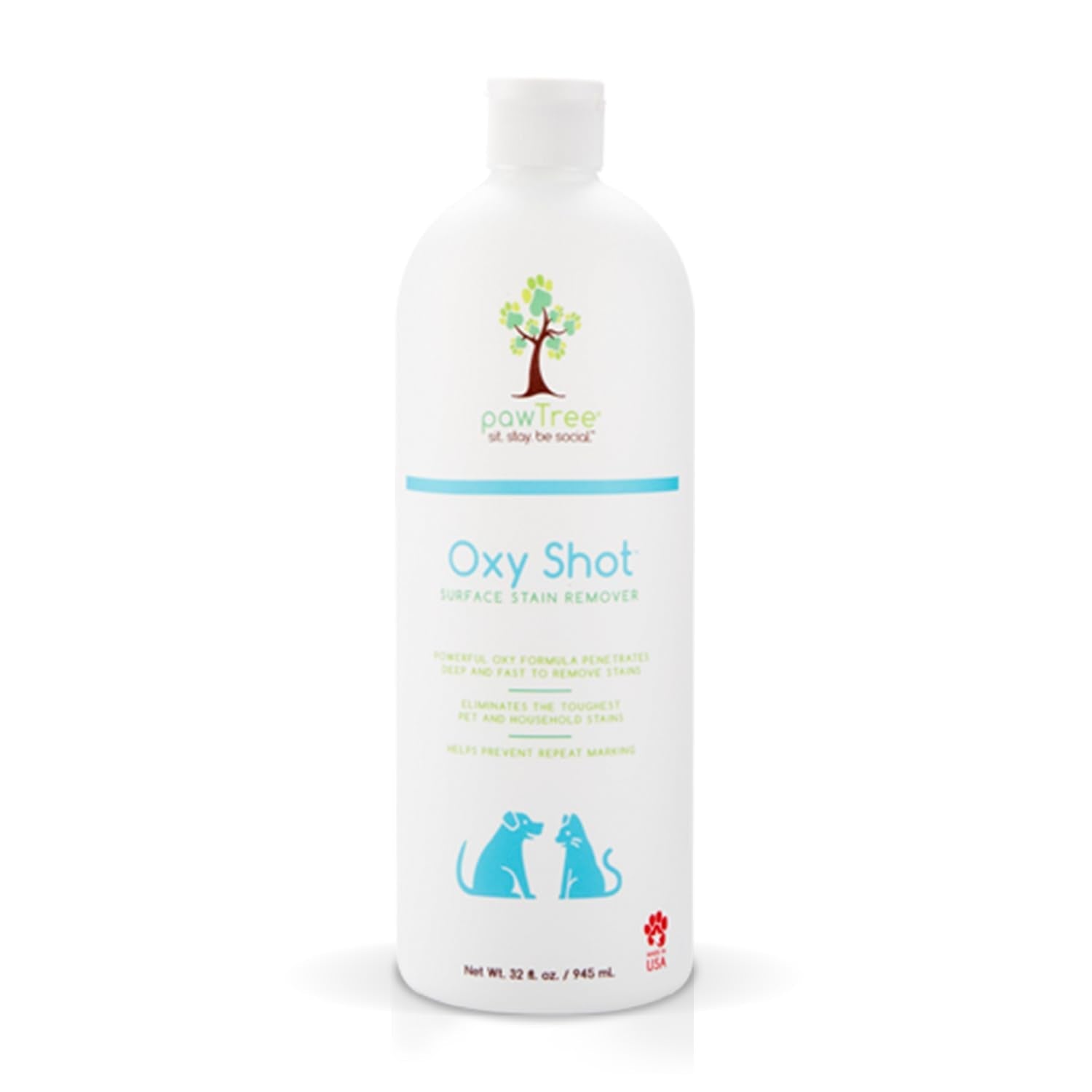 pawTree Oxy Shot Powerful Formula Penetrates Deep and Fast to Permanently Remove Old