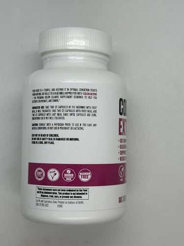 Colon Revive Extra Strength | #1 Rated Colon Cleanse & Detox Supplement | Digestive Support EPN Supplements