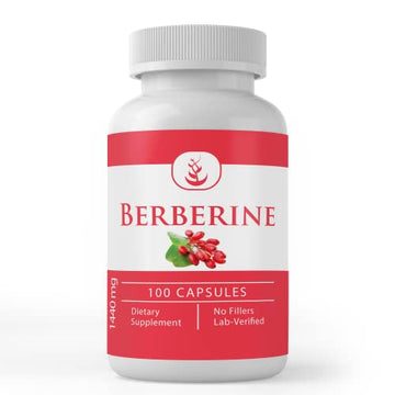 Pure Original Ingredients Berberine, (100 Capsules) Always Pure, No Additives Or Fillers