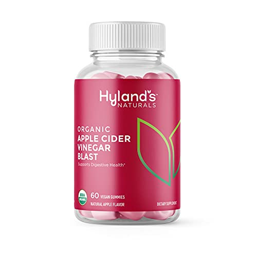 Hyland's Naturals Organic Apple Cider Vinegar Blast Gummies, Digestive Health Suppor