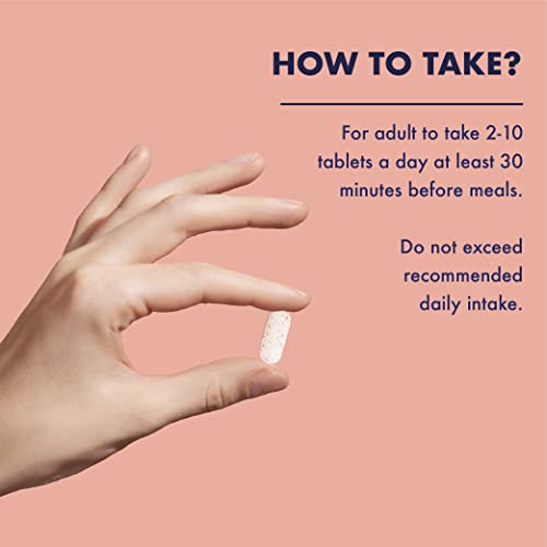 Higher Nature - Collagen Tablets - Hydrolysed Marine Collagen - Vitamin C - Calcium for Bone Support HIGHER NATURE