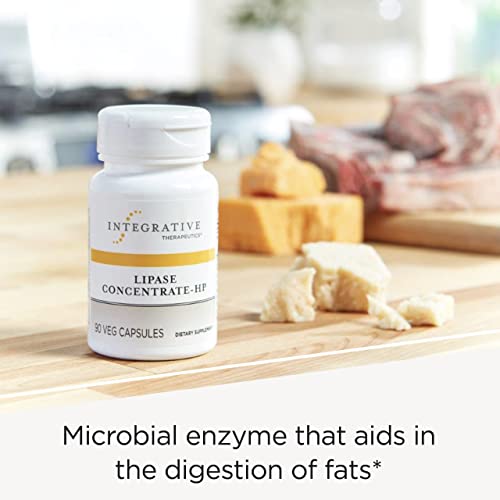 Integrative Therapeutics Lipase Concentrate-HP-Gut Enzyme Supplement for Men and Women Integrative Therapeutics