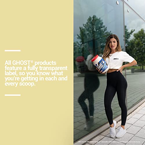 GHOST Whey Protein Powder, Oreo - 2LB Tub, 25G of Protein - Cookies & Cream Flavored GHOST