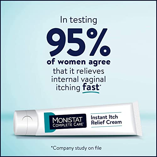 Monistat Instant Itch Relief Cream for Women, Maximum Strength Feminine Itch Care, 1 oz Monistat