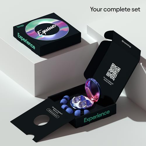 Loop Experience Equinox Earplugs – High-Fidelity Reusable Earplugs Loop