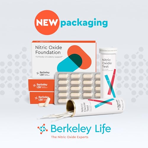 Berkeley Life Professional - Nitric Oxide Booster & Support Supplement with Organic Beetroot