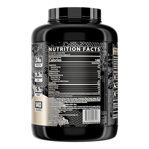 Nutrex Research Whey Protein Powder, Vanilla Muscle Infusion Whey Isolate w/EAA Nutrex Research