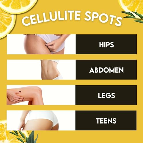 Essentially KateS Anti Cellulite Massage Oil 8 Fl Oz - Helps Break Down Fat Cells in Hip Essentially KateS