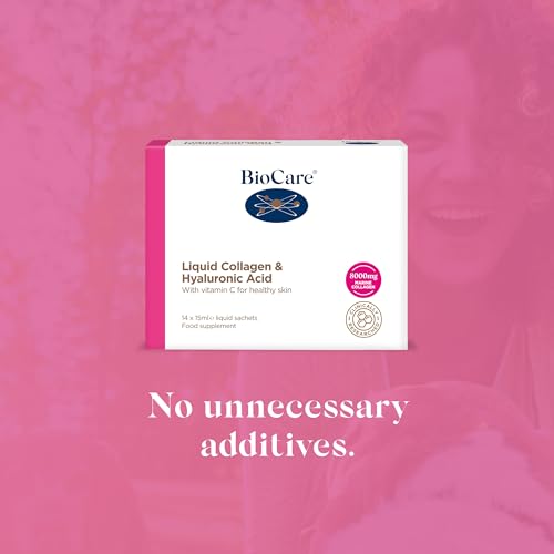 BioCare - Liquid Collagen & Hyaluronic Acid - 14 x 15 ml sachets BIOCARE