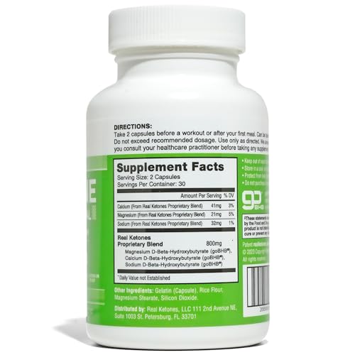 Real Ketones BHB Exogenous Ketones Keto Pills Keto Electrolytes Pills for Enhanced Real Ketones