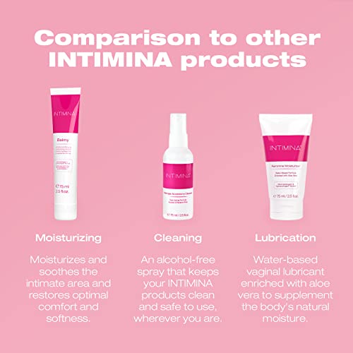 INTIMINA Balmy - Vaginal Moisturizer and Lubricant, Intimate Soothing and Moisturizing Cream