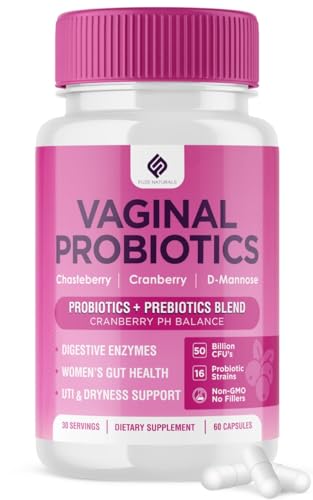 Vaginal Probiotics for Women Digestive Enzymes Gut Health PH Balance Pills, Women's 
