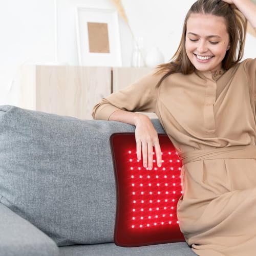 UTK Red Light Therapy for Body, Large Infrared Light Therapy Pad for Deeper Tissue, 24" x 12" Size UTK