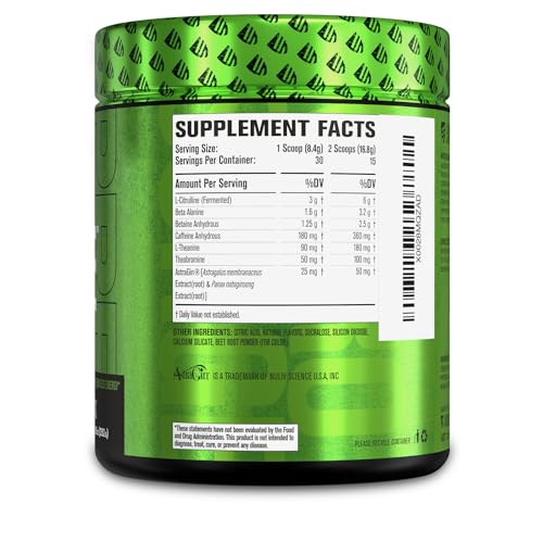 NITROSURGE Pre Workout Supplement - Endless Energy, Instant Strength Gains Jacked Factory