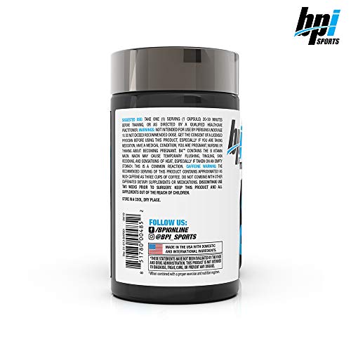 BPI Sports B4 – Extra-Strength Fat Burner – Keto-Friendly – Appetite Suppressant – Caffeine BPI Sports