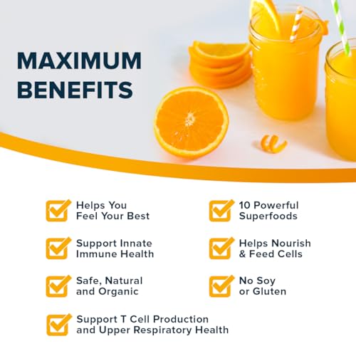 Organifi Immunity - Organic Superfood Immunity Support - 15 Single Serve Packets Organifi