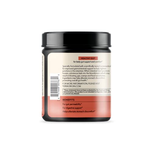 TERRA ORIGIN Healthy Gut Watermelon | 30-Servings with L-Glutamine, Zinc TERRA ORIGIN