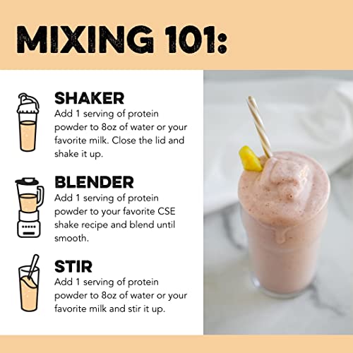 Clean Simple Eats Coconut Cream Whey Protein Powder, Natural Sweetened and Cold Clean Simple Eats