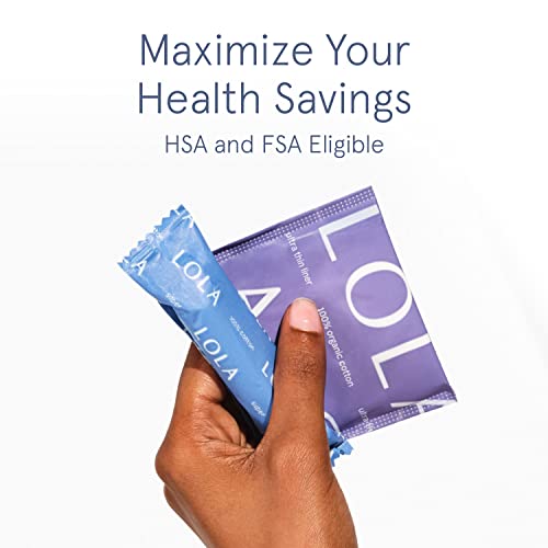 LOLA Organic Cotton Tampons, 60 Count - Tampons Regular, Period Feminine Hygiene Products LOLA