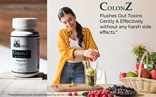 Dr. Dhoble’s Remedies ColonZ Colon Cleanser & Detox – Helps Occasional Constipation DR. DHOBLE’S REMEDIES