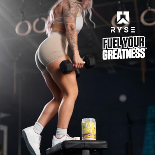 RYSE Up Supplements Loaded Pre Workout Powder Supplement for Men & Women RYSE Up Supplements