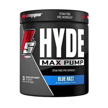 PROSUPPS Hyde Max Pump Pre Workout for Men and Women - Nitric Oxide Supplement