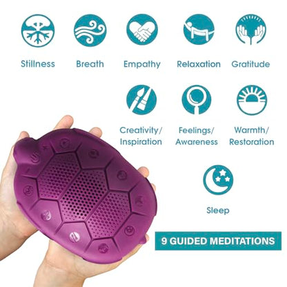 Zenimal Kids Meditation Audio Player - Patented Screen-Free Mindfulness Device with 9 Audio Meditations