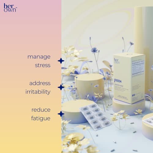 her own PMS, Supports PMS Symptoms, Promotes Positive Mood, Natural Hormone Balance her own