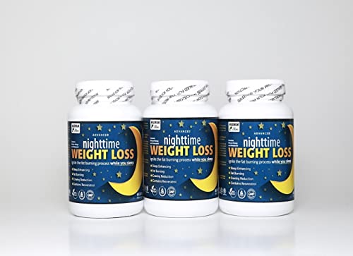 Maximum Slim Advanced Nighttime (Fat Burning) Weight Loss with African Mango, Green Tea Maximum Slim