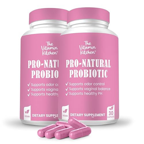 The Vitamin Kitchen Vaginal Probiotics for Women-Pro-Natural Women Probiotic-5 Billion 