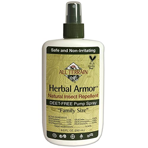All Terrain Herbal Armor Natural Insect Repellent, DEET-FREE Pump Spray All Terrain