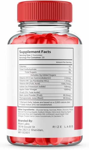 rize labs (2 Pack) Keto Bites - Keto Bites Gummies Advanced Weight Loss - Keto Bites ACV rize labs