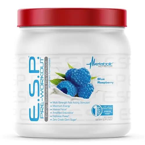 Metabolic Nutrition | ESP - Stimulating Pre Workout, Pre Intra Workout Supplement | Energy