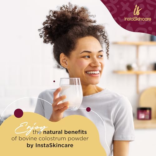 Bovine Colostrum Powder - 40% IgG Highly Concentrated Pure Bovine Colostrum InstaSkincare