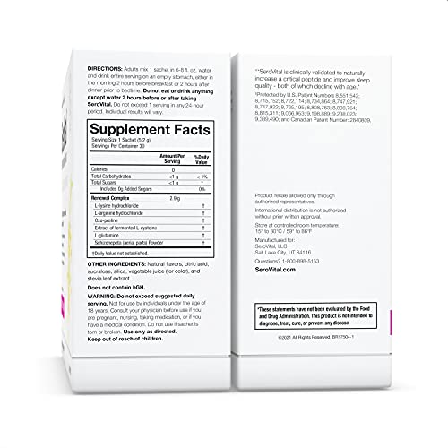 Serovital Renewal Complex - Anti-Aging Supplement for Women - Increase a Critical Serovital