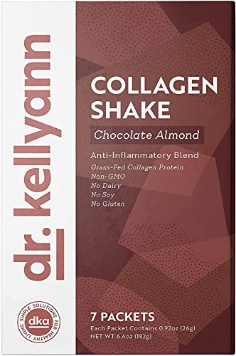Dr. Kellyann Keto Chocolate Almond Shakes - 100% Grass Fed Collagen Protein by Bone