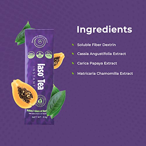 TLC Total Life Changes IASO Natural Detox Instant Herbal Tea - Expiration Date Total Life Changes