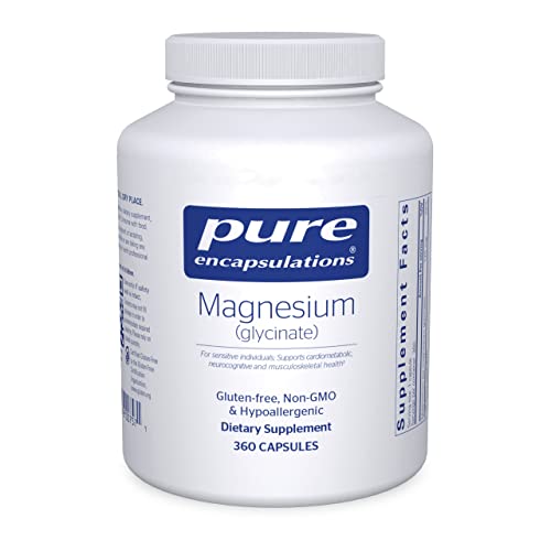 Pure Encapsulations Magnesium (Glycinate) - Supplement to Support Stress Relief, Sleep